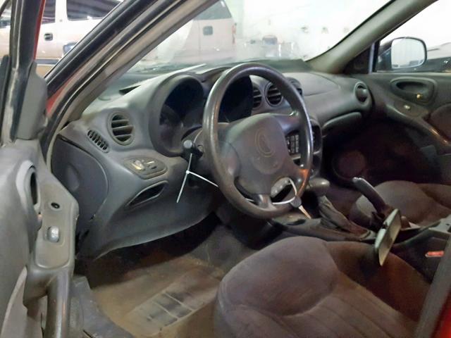1G2NE52T9XM936279 - 1999 PONTIAC GRAND AM S RED photo 9