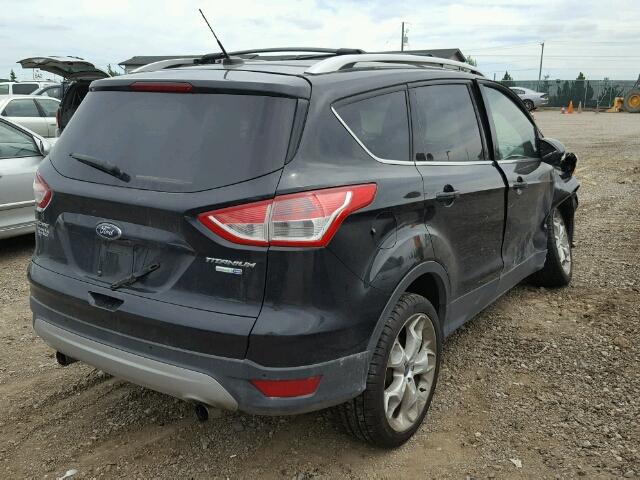 1FMCU9J91DUA43002 - 2013 FORD ESCAPE TIT BLACK photo 4