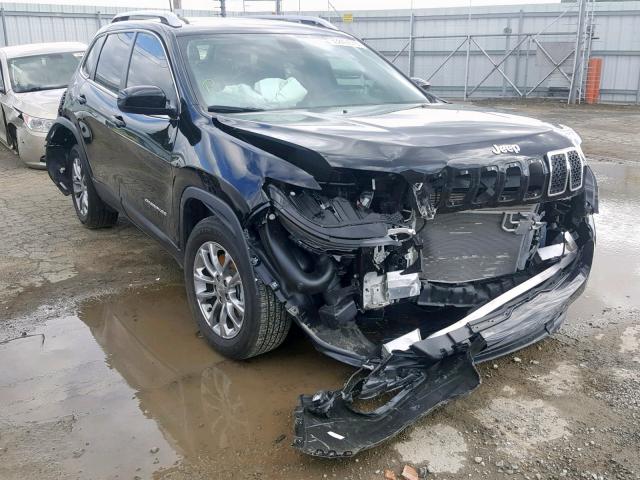 1C4PJLLX6KD205890 - 2019 JEEP CHEROKEE L BLACK photo 1