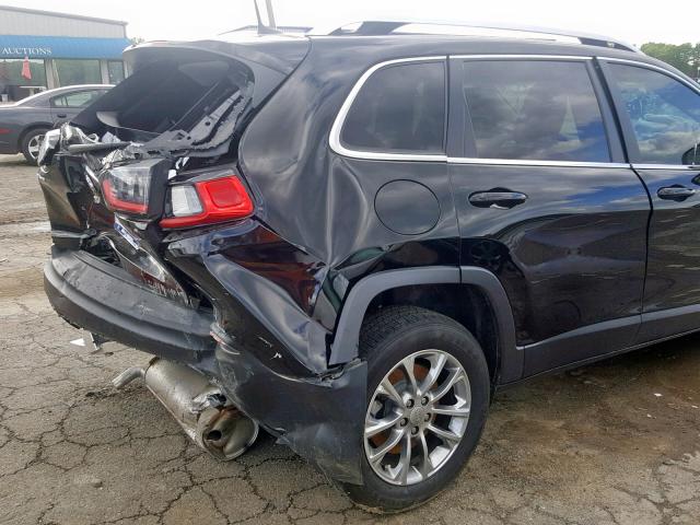 1C4PJLLX6KD205890 - 2019 JEEP CHEROKEE L BLACK photo 9