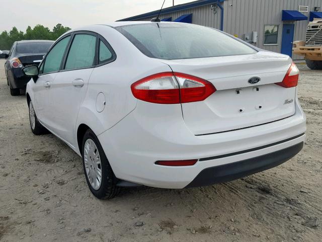 3FADP4AJ1FM225826 - 2015 FORD FIESTA S WHITE photo 3