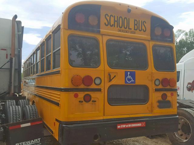 1BAKDCSA3KF354285 - 2019 BLUE BIRD SCHOOL BUS YELLOW photo 3