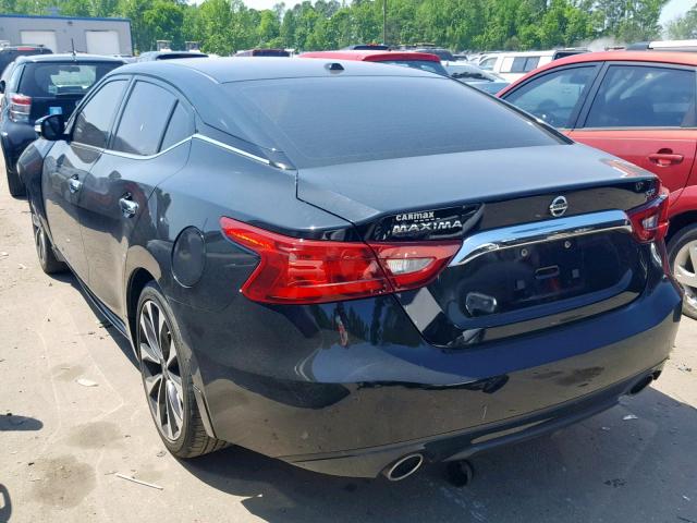 1N4AA6AP8GC406672 - 2016 NISSAN MAXIMA 3.5 BLACK photo 3