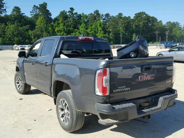 1GTG6CE38G1212019 - 2016 GMC CANYON SLE GRAY photo 3