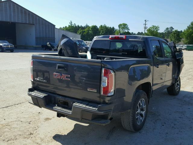 1GTG6CE38G1212019 - 2016 GMC CANYON SLE GRAY photo 4