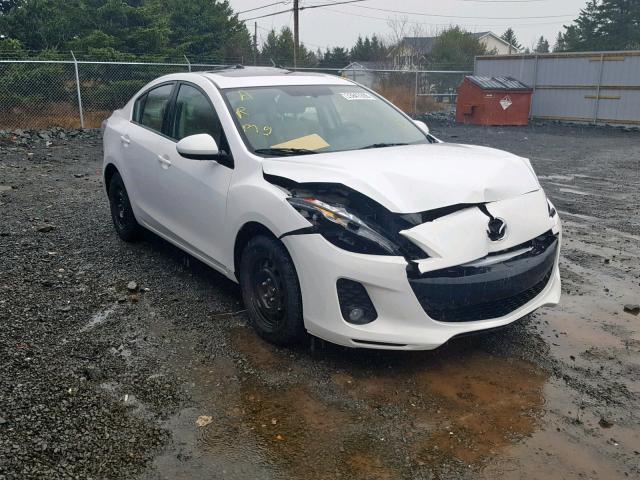 JM1BL1V71C1594866 - 2012 MAZDA 3 I WHITE photo 1