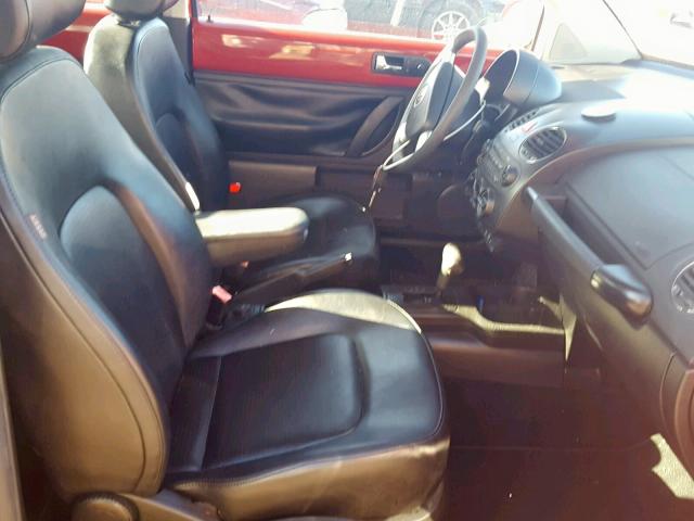 3VWRW31C66M416766 - 2006 VOLKSWAGEN NEW BEETLE Qırmızı foto 5