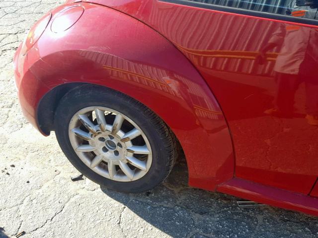 3VWRW31C66M416766 - 2006 VOLKSWAGEN NEW BEETLE Qırmızı foto 9