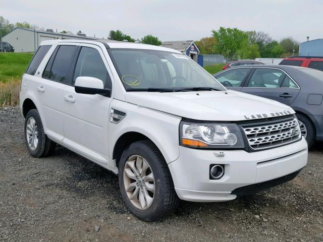 SALFR2BG9DH341399 - 2013 LAND ROVER LR2 HSE WHITE photo 1