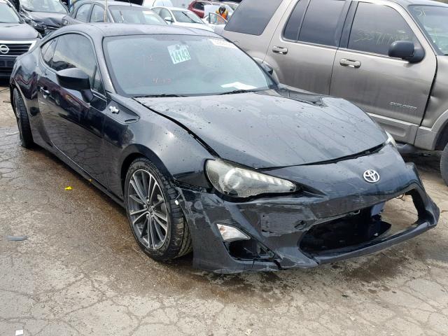 JF1ZNAA13D1727791 - 2013 TOYOTA SCION FR-S BLACK photo 1