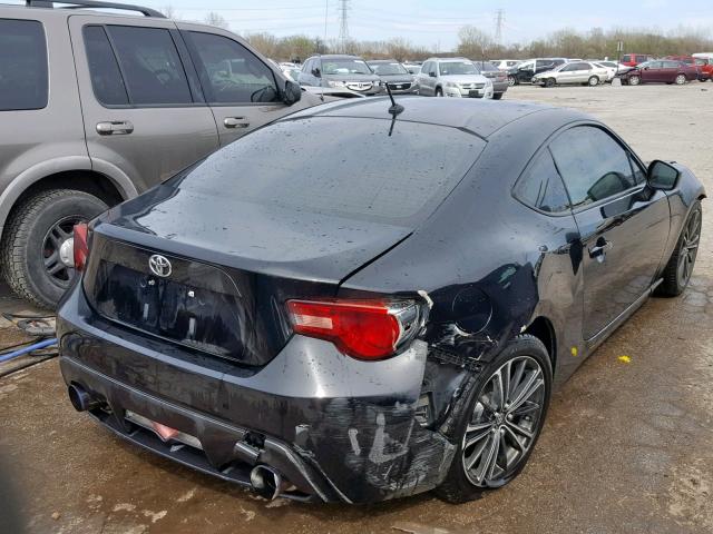 JF1ZNAA13D1727791 - 2013 TOYOTA SCION FR-S BLACK photo 4