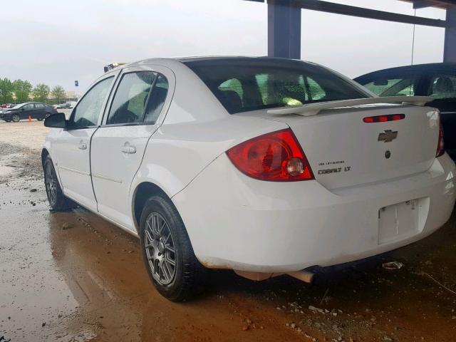 1G1AT58H697169908 - 2009 CHEVROLET COBALT LT WHITE photo 3