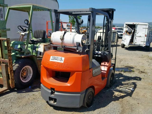 66029 - 2010 TOYOTA FORKLIFT ORANGE photo 4