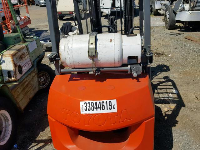 66029 - 2010 TOYOTA FORKLIFT ORANGE photo 6