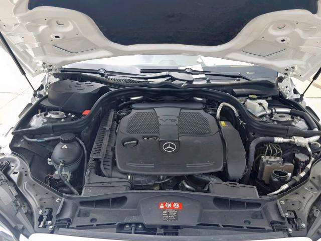 WDDHF5KB8EA807967 - 2014 MERCEDES-BENZ E 350 WHITE photo 7