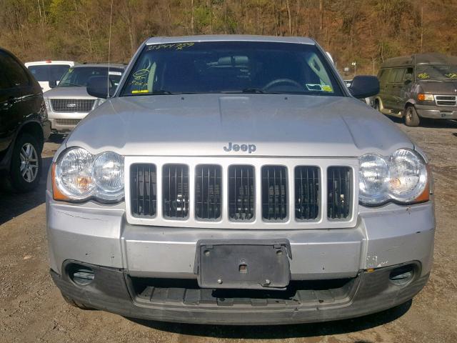 1J8GR48K28C177024 - 2008 JEEP GRAND CHER SILVER photo 9