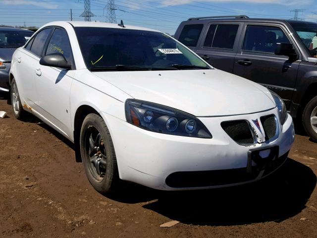 1G2ZH57N894109976 - 2009 PONTIAC G6 GT WHITE photo 1