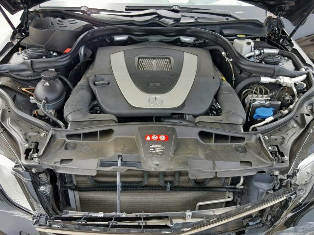 WDDHF5GB6BA358955 - 2011 MERCEDES-BENZ E 350 BLACK photo 7