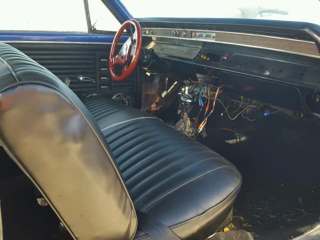 136177Z159184 - 1967 CHEVROLET CHEVELL BLUE photo 5