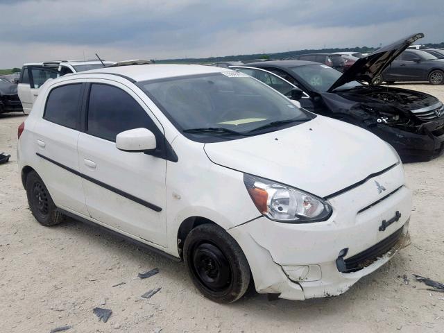 ML32A3HJ7FH044174 - 2015 MITSUBISHI MIRAGE DE WHITE photo 1