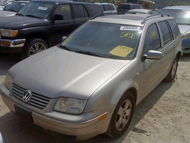 WVWSR61J55W050454 - 2005 VOLKSWAGEN JETTA GLS BEIGE photo 2