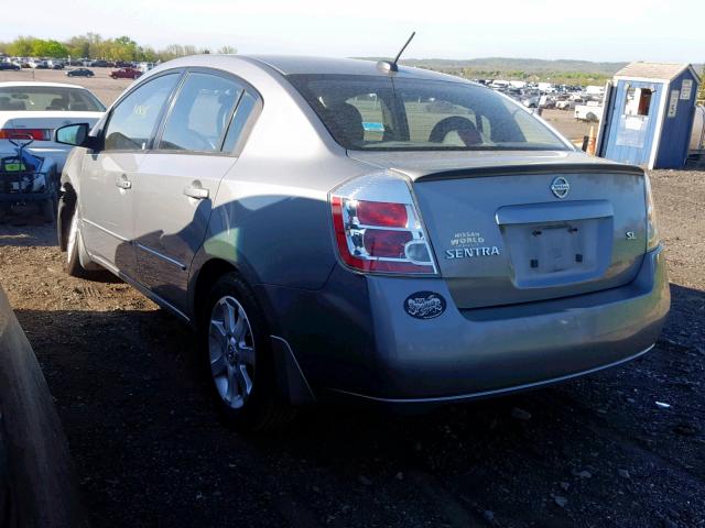 3N1AB61E68L616900 - 2008 NISSAN SENTRA 2.0 SILVER photo 3