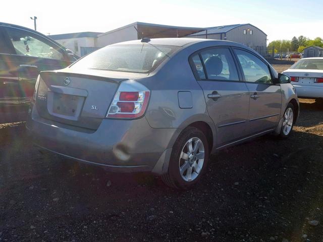 3N1AB61E68L616900 - 2008 NISSAN SENTRA 2.0 SILVER photo 4