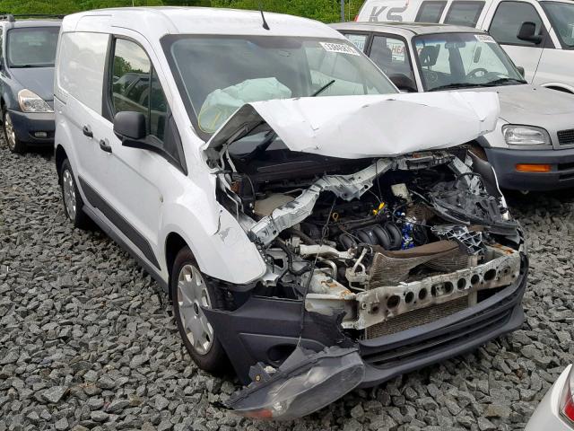 NM0LS6E74E1143029 - 2014 FORD TRANSIT CO WHITE photo 1