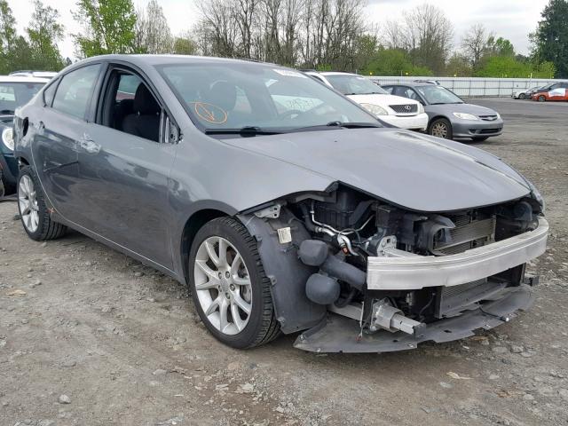 1C3CDFBA4DD345710 - 2013 DODGE DART SXT GRAY photo 1