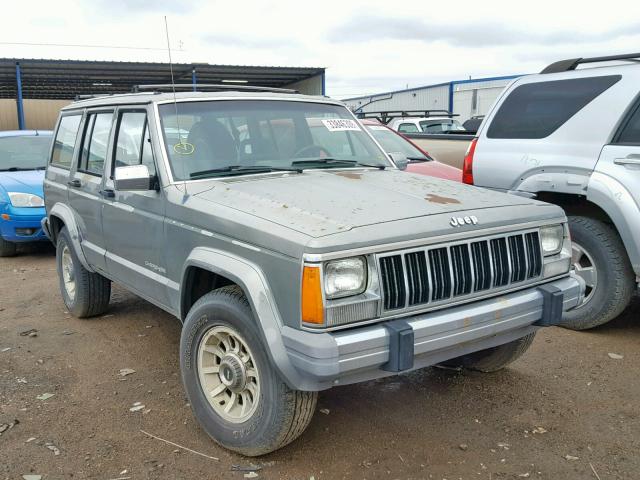 1J4FJ58L9LL250451 - 1990 JEEP CHEROKEE GRAY photo 1