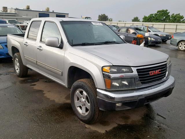 1GTDSCDEXA8138540 - 2010 GMC CANYON SLE SILVER photo 1