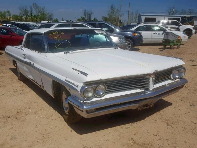 862P31766 - 1962 PONTIAC BONNEVILLE WHITE photo 1