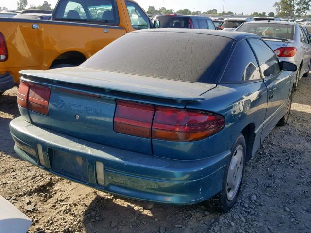 1G8ZH1571RZ166168 - 1994 SATURN SC2 TURQUOISE photo 4