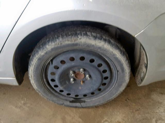 1G1ZG57B194266777 - 2009 CHEVROLET MALIBU LS SILVER photo 10