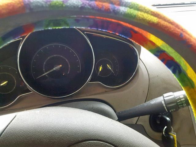 1G1ZG57B194266777 - 2009 CHEVROLET MALIBU LS SILVER photo 8