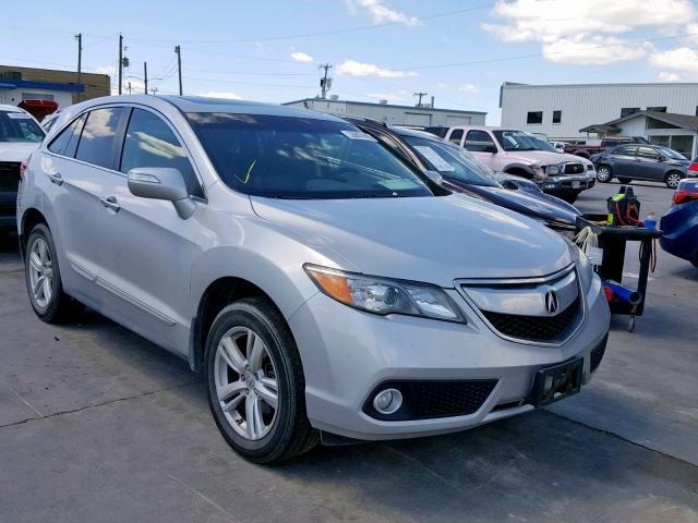 5J8TB3H34DL013279 - 2013 ACURA RDX SILVER photo 1