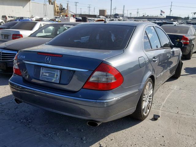 WDBUF56XX7B183731 - 2007 MERCEDES-BENZ E 350 GRAY photo 4