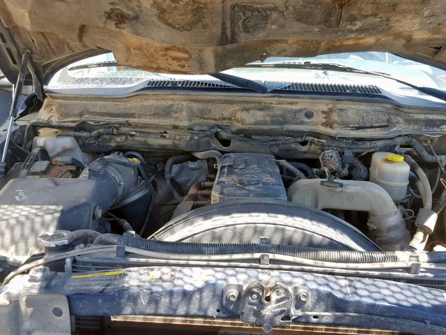 3D7KS26C25G735250 - 2005 DODGE RAM 2500 S ლურჯი ფოტო 7