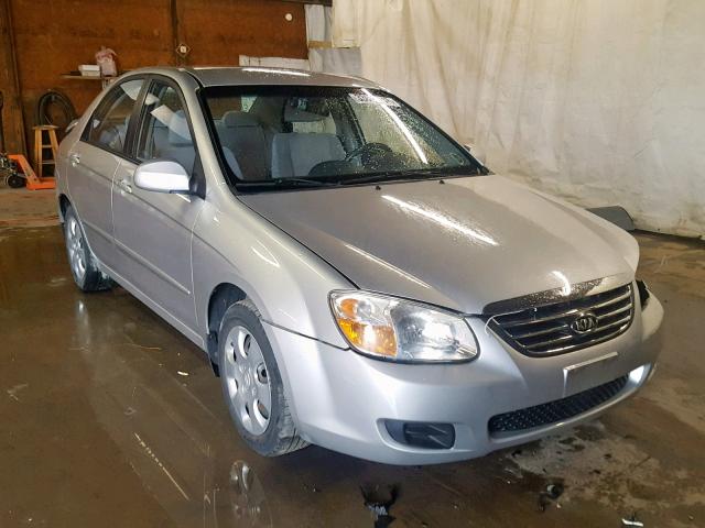 KNAFE122185565854 - 2008 KIA SPECTRA EX SILVER photo 1