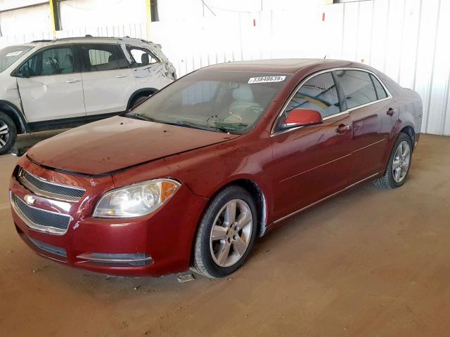 1G1ZD5E1XBF132234 - 2011 CHEVROLET MALIBU 2LT RED photo 2