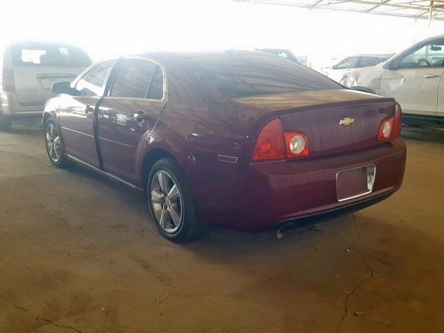 1G1ZD5E1XBF132234 - 2011 CHEVROLET MALIBU 2LT RED photo 3