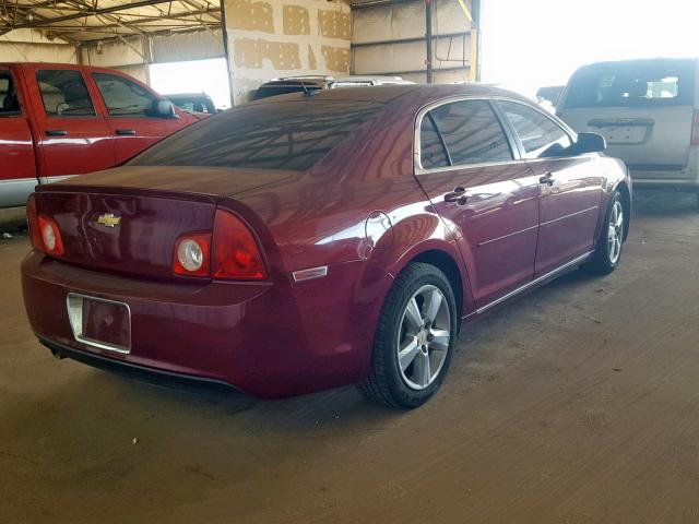 1G1ZD5E1XBF132234 - 2011 CHEVROLET MALIBU 2LT RED photo 4