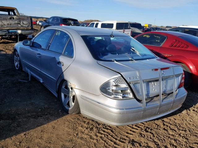 WDBUF65J43A073616 - 2003 MERCEDES-BENZ E 320 SILVER photo 3