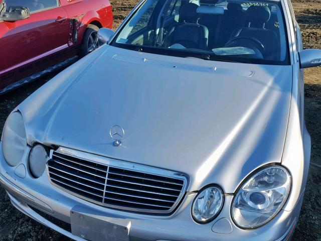 WDBUF65J43A073616 - 2003 MERCEDES-BENZ E 320 SILVER photo 7