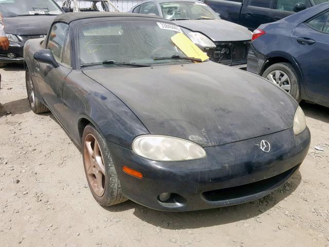 JM1NB353910214183 - 2001 MAZDA MX-5 MIATA BLACK photo 1