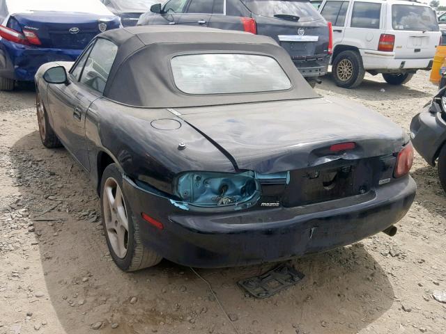 JM1NB353910214183 - 2001 MAZDA MX-5 MIATA BLACK photo 3