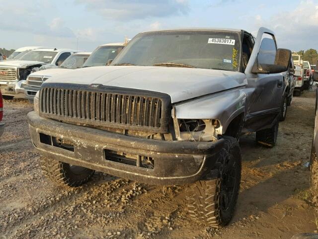 3B7KF23612M241049 - 2002 DODGE RAM 2500 SILVER photo 2