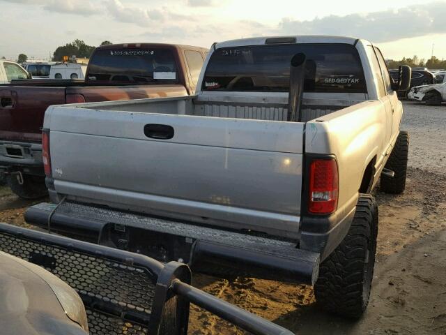 3B7KF23612M241049 - 2002 DODGE RAM 2500 SILVER photo 4