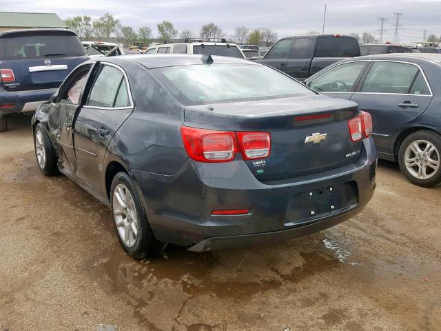 1G11C5SL7EF199299 - 2014 CHEVROLET MALIBU 1LT CHARCOAL photo 3