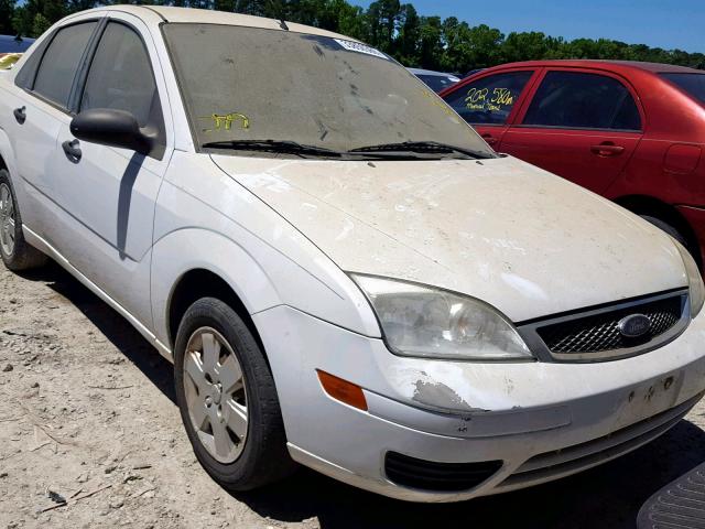 1FAFP34N07W295272 - 2007 FORD FOCUS ZX4 WHITE photo 1